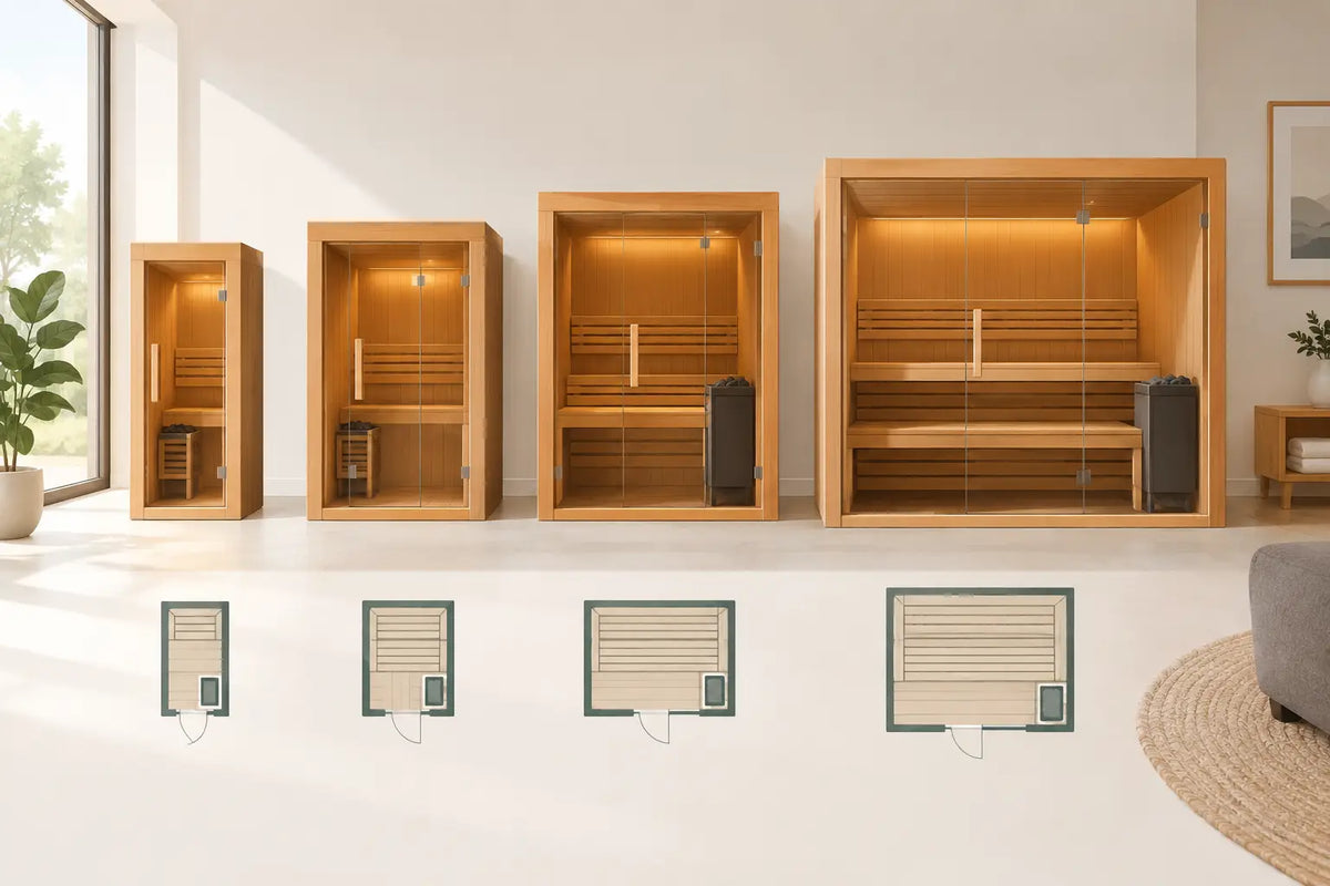 What Size Sauna for Home Fits Your Space?