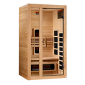 Dynamic Gracia 1-2-Person Full Spectrum Near Zero EMF (Under 3MG) FAR Infrared Sauna (Canadian Hemlock)