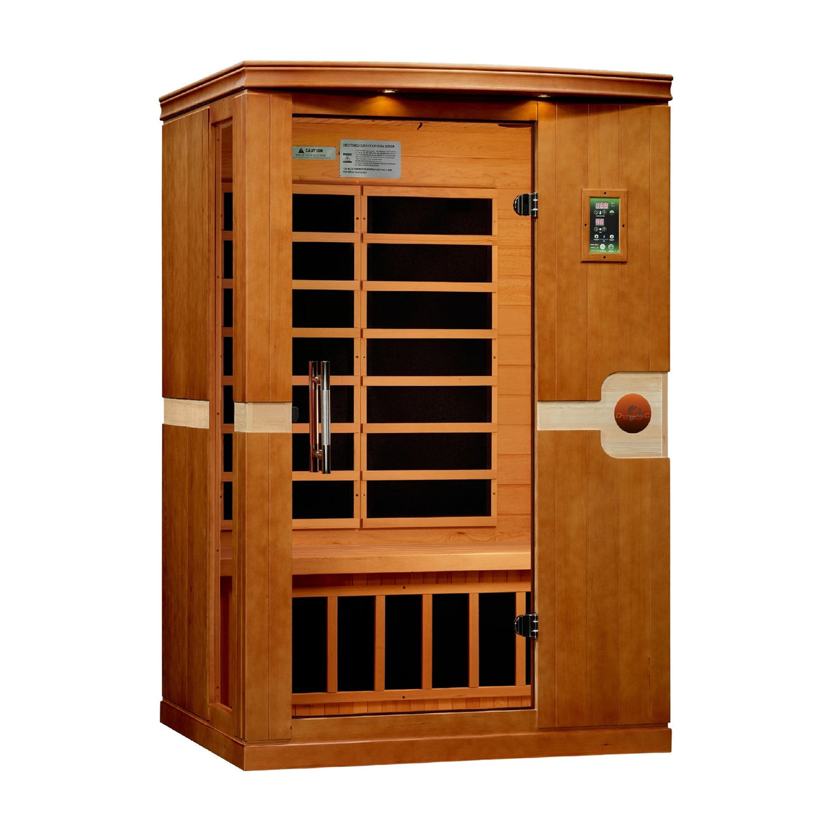 Dynamic Venice 2-person Low EMF (Between 5-10MG) FAR Infrared Sauna (Canadian Hemlock)