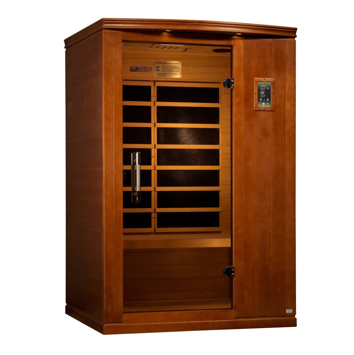 Dynamic Venice Limited Elite 2-person Ultra Low EMF (Between 3-5MG) FAR Infrared Sauna (Canadian Hemlock)