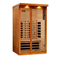 Dynamic Llumeneres 2-Person Full Spectrum Near Zero EMF (Under 3MG) FAR Infrared Sauna (Canadian Hemlock)