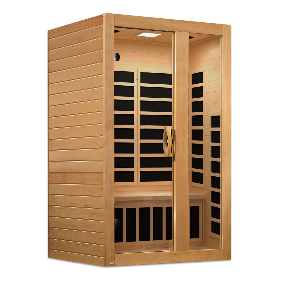 Dynamic Serena Elite 2-person Ultra Low EMF (Between 3-5MG) FAR Infrared Sauna (Canadian Hemlock)
