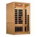 Dynamic Serena 2-person Low EMF (Between 5-10MG) FAR Infrared Sauna (Canadian Hemlock)